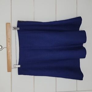 Ann Taylor size 10 blue trumpet skirt